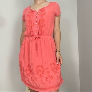 Orange Embodied Hollister Dress